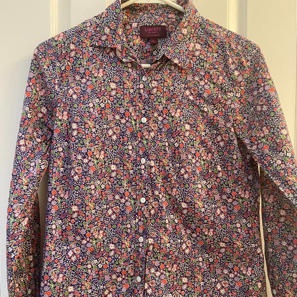 J.Crew & Liberty of London button-down shirt - Picture 1 of 3